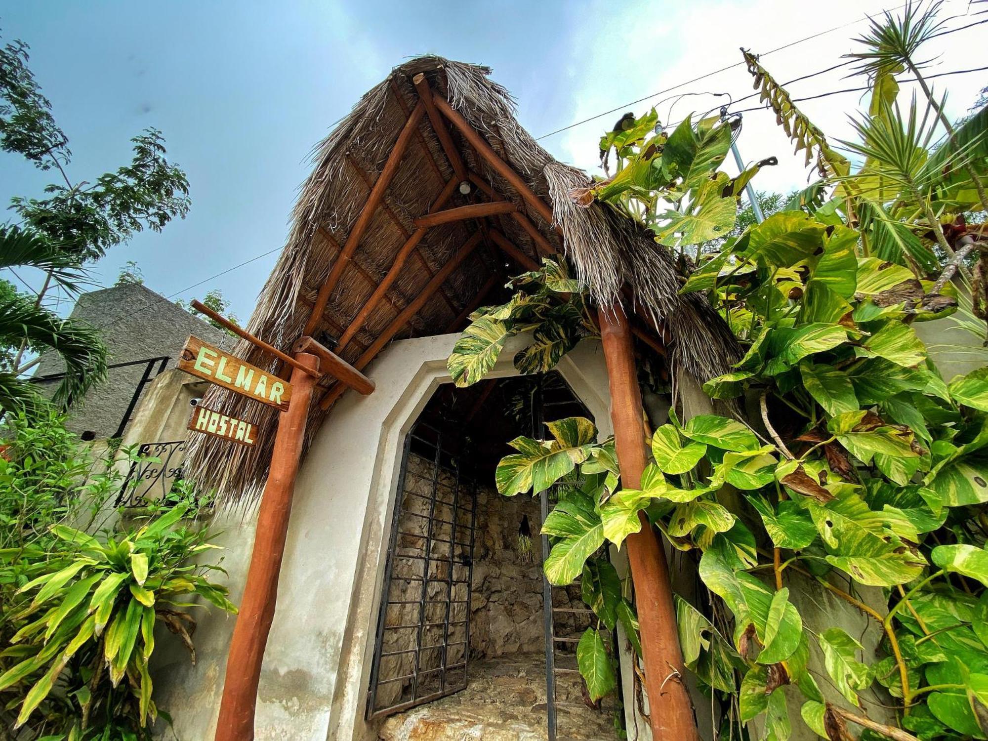 Elmar Hostel Bacalar Exterior foto
