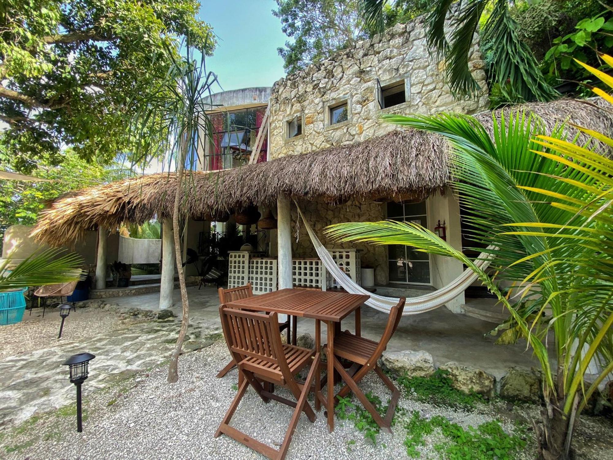 Elmar Hostel Bacalar Exterior foto